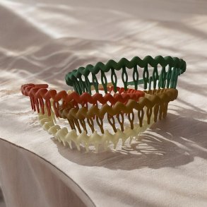 4 stk. Hrbjler i matter efterrsfarver