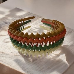 4 stk. Hrbjler i matter efterrsfarver