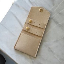 Mini rejse smykkeskrin - Lys Beige