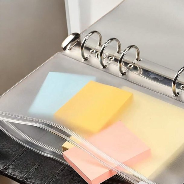 1 stk. A6-st�rrelse Vandt�t PVC-budgetkonvolutter