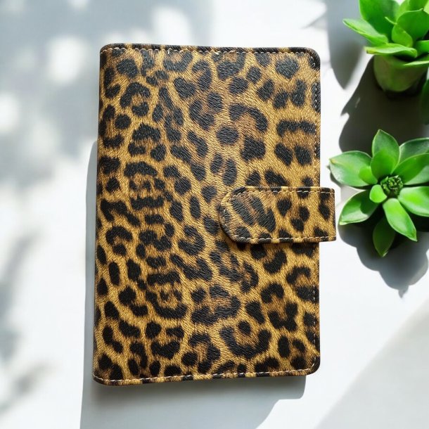 A6 cash stuffing binder - Brun leo