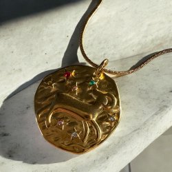 Halskde med stjernetegn  Vdderen