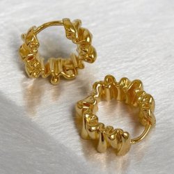 reringe med blgeform - Forgyldt