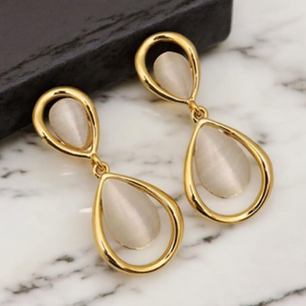 reringe med drber - Forgyldt