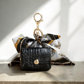 Lille taske med sljfe - Sort