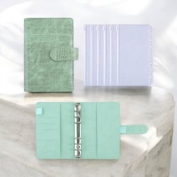 A6 Cash Stuffing binder - Grn