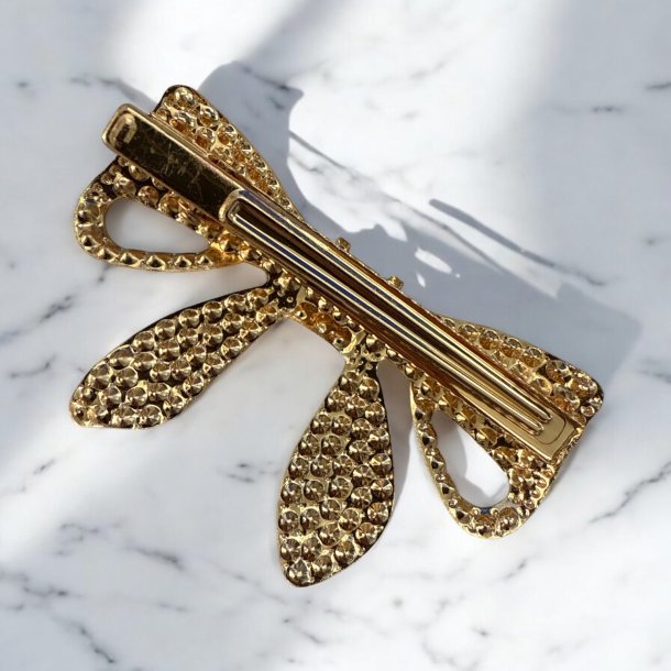 Sljfe hrspnde med hvide perler