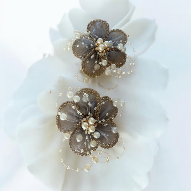 2 smukke blomster hrclips - Gr