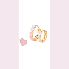 Hoops reringe st, 3 stk. - Lyserd