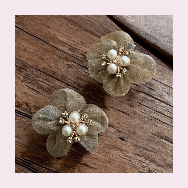 2 smukke blomster hrclips - Gr