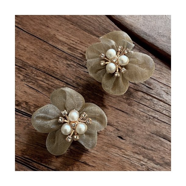 2 smukke blomster hrclips - Gr