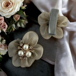 2 smukke blomster hrclips - Gr