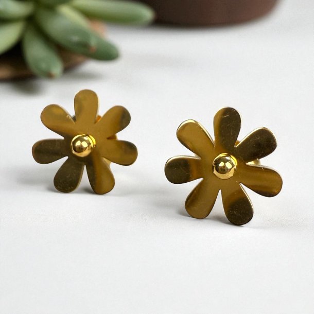 Sde forgyldte blomst reringe 