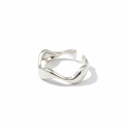 Justerbar fingerring - S�lv