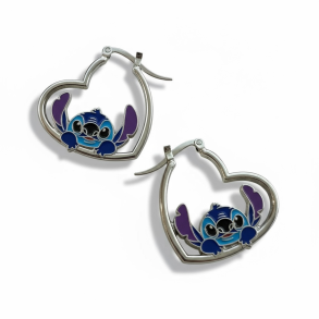 Stitch hnge reringe - Slv