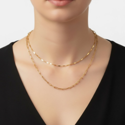 Klassisk st med 2 kder - Forgyldt