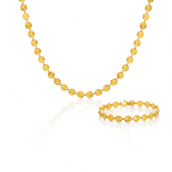 Klassisk enkel smykke st - Forgyldt