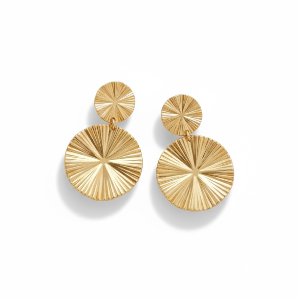 Store flotte reringe - Forgyldt