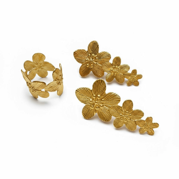 Smukt smykke st - Yellow gold