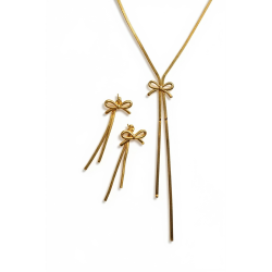 Klassisk enkel smykke st med sljfer - Forgyldt