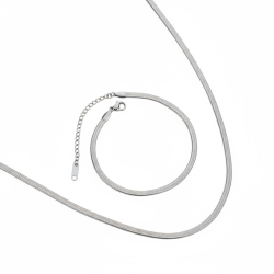 Klassisk enkel smykke st - Slv