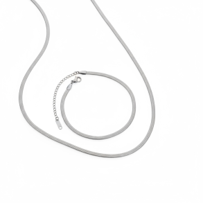 Klassisk enkel smykke st - Slv