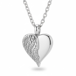 Smuk halsk�de med vinger - S�lv