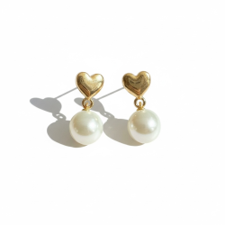 �reringe med de finste hjerter og perler