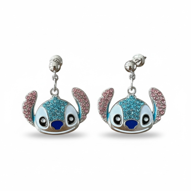 Sde Stitch reringe med glitrende sten - Slv