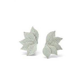 Slv oversize reringe formet som blade