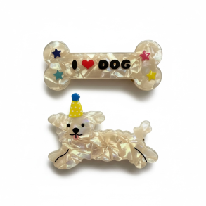 Sdeste hrklemmer med hundemotiv