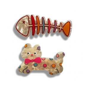 Sdeste hrklemmer med kattemotiv