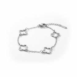 Smukke armbnd med zirkonia sten - Slv