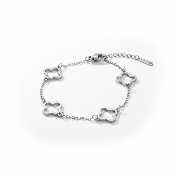 Smukke armbnd med zirkonia sten - Slv