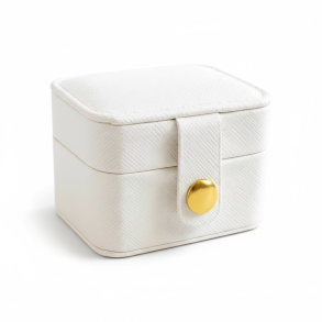 Mini rejse smykkeskrin - Hvid