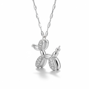 Ballon hund halskde - Slv