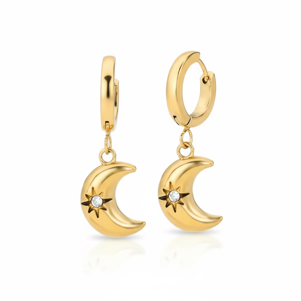 Mnereringe med Stjernesmykke