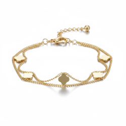 Armbnd med Klvervedhng