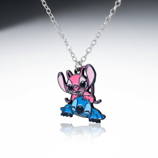 Sd Halskde  Stitch &amp; Angel Motiv