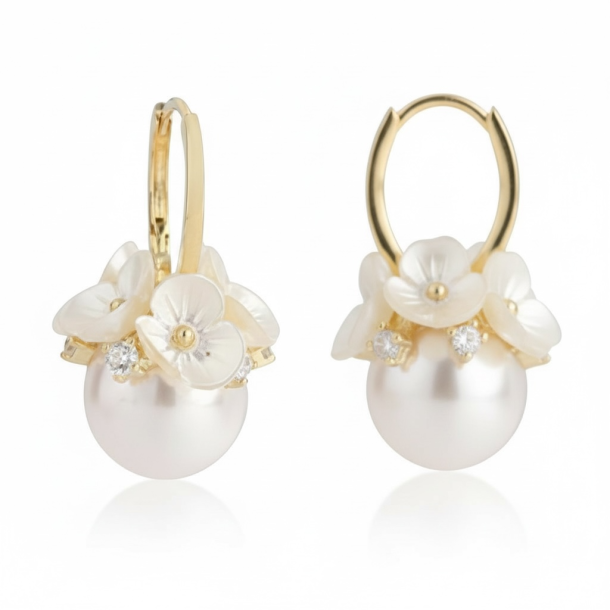 �reringe med de smukkeste blomster