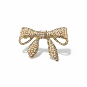 Sl�jfe h�rsp�nde med hvide perler