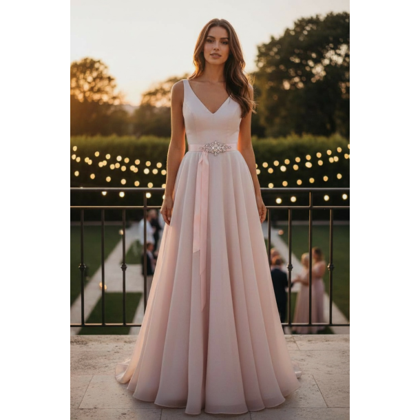 chiffonb�lte med de smukkeste rhinestone og perler