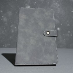 A6 Kunstl�der Budgetmappe - Gr�