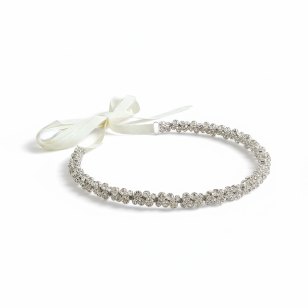 Elegant b�lte med krystaller