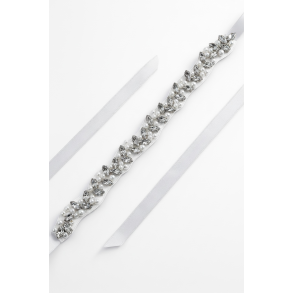 Elegant b�lte med perler og krystaller