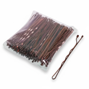 Klassiske h�rn�le � 50 stk. Brun