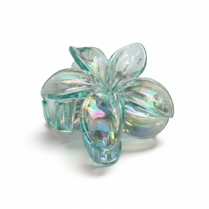 Blomster h�rklemme � stor