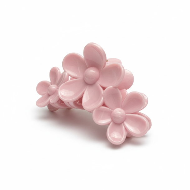 Blomster h�rklemme - Lyser�d