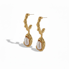 �reringe � Organisk design med perle