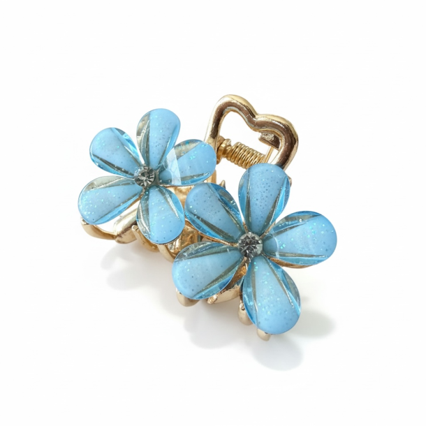 Lille h�rsp�nde � Bl� blomster